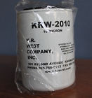 Krw-2010 2010 K.r West Stauff Filter Return Krwest 10 Micron