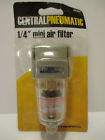 88225 68225 Harbor Freight Tools Central Pneumatic 1 4 Mini Air Filter Max Pressure 145 Psi New 792363682251