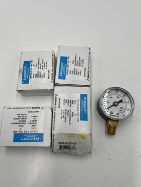 20w1005 Ashcroft 662876198726 Qty 4 Pressure Gauge H 02l 160#-agp 2 Inch Steel 1/4 Npt