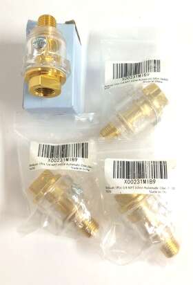 X00231mib9 Beduan Oilers Lot Of 4 1/4 Inch Npt