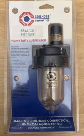 8843-cs Coilhose Nos New Pneumatics 3/8 Inch Npt Heavy Duty Lubricator Air Hose