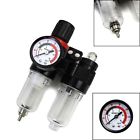 Gauge Oil Air Filter 1 Lubricator 4 Water Regulator " 140psi Compressor Trap