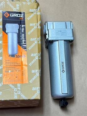 36jn52 Groz Air Compressed Filter Particulate 1/2 Inch Npt 40micron 125cfm 290psi