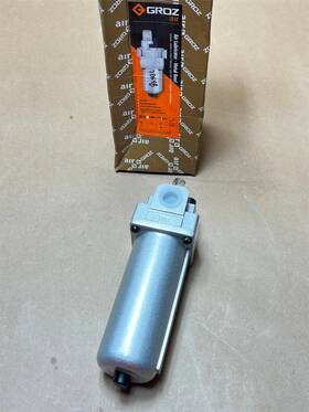 36jn60 Groz Air Compressed Lubricator Micro Mist 1/2 In Npt 200 Cfm 290 Psi Max Op