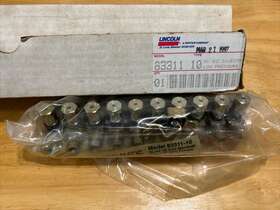 83311-10 Lincoln Centro-matic Oil Injector Assembly 10-unit 1/8 Inch Npt Sl-42 Nwb