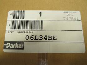 06l34be Parker Lubricator 1/2 Inch