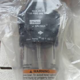 8al10ga Parker 1/2 In Air Line Lubricator 120 Psi Max Temp 125 F Pneumatic