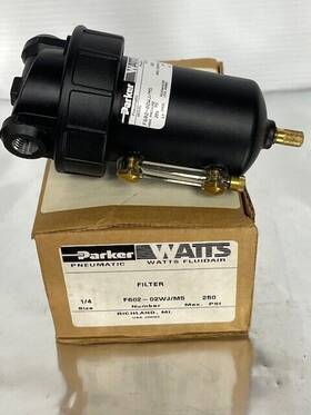 F602-02wj Parker F602-02wj/m5 Watts 250 Psi 17 Bar Pneumatic Air Filter
