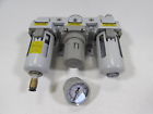 Sau3000m-n03dg Pneumaticplus Unit Combo Compressed Air Filter Regulator
