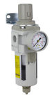 Saw4000m-n04bg Pneumaticplus Factorydirect Air Filter Regulator Piggyback Manual Drain Poly Bowl