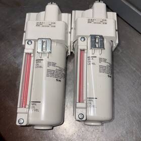 Al40-n04-8z-a Smc Al Series Lubricator 1/2 Inch Ports 2 Pcs. New No Box