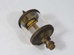 37019 Trico Gravity Feed Oiler 10 Oz Capacity Glass Reservoir 3/8 Inch Npt Used