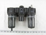 Aro F25241-100 L26241-100 R27241-600 1/2" Npt Regulator Lubricator, Used. Fixed Price $87.95.
