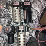 Tri Star F35A-V1 Air Filter Regulator Lubricator 1/4IN 150PSI Metal Bowl Manual. Fixed Price $39.99.
