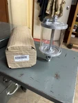 RDF109-03 1-PINT Oil Reservoir; Industries; 3/8" Npt; 3.5" Bowl Diameter. Fixed Price $50.00.