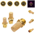 1/8" Npt Brass Muffler Filter Set - 3 Pcs For Efficient Air Line Noise Control. Fixed Price $11.99.