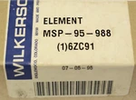 Wilkerson Msp 95 988 6ZC91 Coalescing Filter Element. Fixed Price $15.00.