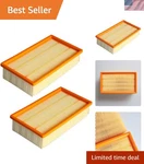 2PCS Filter For Hilti Vc 20 40 Um Lf 4, Karcher NT25 NT35 NT45 Vac.... Fixed Price $39.19.