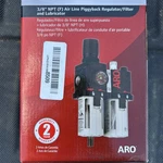 Aro Ingersoll Rand 3/8 Npt Air Regulator/filter & Oiler C38231-600-VS. Fixed Price $129.99.