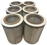 Lot Of 6 Solberg 850 Replacement Filters/paper Elements: 2 Micron Rating. Fixed Price $199.99.