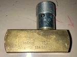 F800B -11 Mn 1/2" Parker Hydraulic Flow Control Valve 2000 Psi, 15 Gpm Max. Fixed Price $70.00.