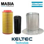 GA-55 Thru GA-75 Atlas Copco Filter Kit 1613-9503-00, 1613-6105-00, 2901-0858-00. Fixed Price $552.20.