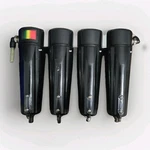 Parker 4-STAGE 8104N-0A0-000 Sterile Air Filter Assembly 250PSI Used Old Stock. Fixed Price $748.00.