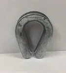 1 Hd Steel Thimble Wire Rope Tag Line Shackle Clevis Eye Rigging Tools Campbell. Fixed Price $20.00.