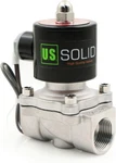 3/4" Ss 24V Dc Solenoid Valve N.c. Air Water Oil Compatible Viton Seal Durable. Fixed Price $49.99.