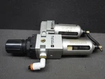 Smc, NAW2000-N02-C / NAFM2000-N02-C, Pneumatic Filter Regulator Set (used). Fixed Price $41.99.