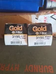 Napa Gold 3195 Fuel Filter 2 Pack New. Fixed Price $29.99.