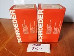 Lot Of 2- Schroeder A10 Filter Element. Fixed Price $25.00.