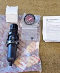 Norgren B07 Miniature Filter Regulator Manual Drain 160 Psi Pressure Gauge 1/4". Fixed Price $71.25.