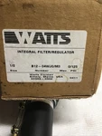 Watts Fluidair B12-04WJD M3 Pneumatic Integral Filter Regulator 1/2" Npt 125 Psi. Fixed Price $74.00.