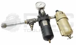 Norgren L12-3000PLA Pneumatic Lubricator W/ Coilhose Filter Gauge. Fixed Price $75.00.