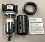 Parker F602-026B Pneumatic Filter Assembly 1/4"NPT 150PSI (B669). Fixed Price $130.00.