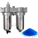 1/2" Compressed Air Line Filter & Desiccant Dryer Combination Stage System. Fixed Price $99.95.