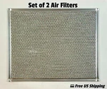 Ez Kleen Metal Mesh Air Filter 14" X 11-3/8" 3/16" 697A-R2757 Set Of. Fixed Price $27.50.