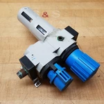 Festo Lfr-d-midi Pneumatic Regulator, 16 Bar, Comes With He-d-midi On/off Valve. Fixed Price $33.24.