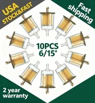 10PC 5/16" Fuel Filter Industrial Universal Motorcycle Rv's Inline Gas. Fixed Price $17.01.