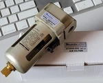 Mettleair AF3000-N02 1/4 Npt Compressed Pneumatic Filter Semi-auto Drain. Fixed Price $12.95.