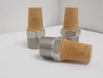 190601 New-no Box; Speedaire 6F601 LOT-3; Pneumatic Exhaust Mufflers; Npt. Fixed Price $12.57.