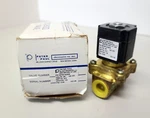 Peter Paul 827B12DEM Solenoid Valve 24 Volts 9.5 Watts 0-40 Psi 1/2". Fixed Price $55.00.