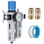 Nanpu 1/2 Npt High Pressure Compressed Air Filter Regulator Lubricator Combo Wat. Fixed Price $95.41.