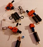 Lot Of 4 Metal Work Pneumatic Lubricator Npt P.max 260 Psi With Inline Filters. Fixed Price $24.00.