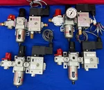 Qty Smc Filter Regulator Assembly Units NAV2000-N02-5DZ, AW20-1097245-00-1. Fixed Price $69.97.