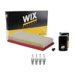 Wix Engine Air Oil Filters & Bosch Spark Plug Kit For Cabriolet Quantum 1.8 L4. Fixed Price $61.95.