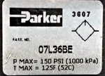 Parker 07L36BE Air Line Lubricator. Fixed Price $81.89.