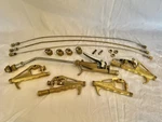Lot Of B&g Sprayer Parts Used Wand Nozzle Cord Handle Filter Brass - Untested. Fixed Price $249.00.