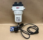 Gardner Denver FIL12F11DP Compressed Air Filter, Valve Controller, Analog Timer. Fixed Price $120.00.